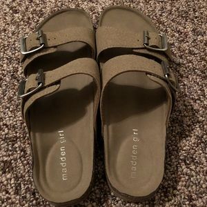 Madden girl sandals.
